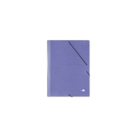 Carpeta de dibujo de cartón azul A3 con gomas