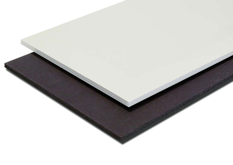 Plancha de carton pluma blanco a4 con grosor de 5 mm - Material de