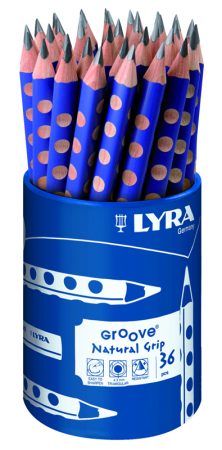 Bote de 36 lapiceros de grafito Lyra Groove B