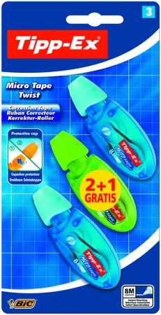 B/2+1 corrector cinta tipp-ex micro tape twist