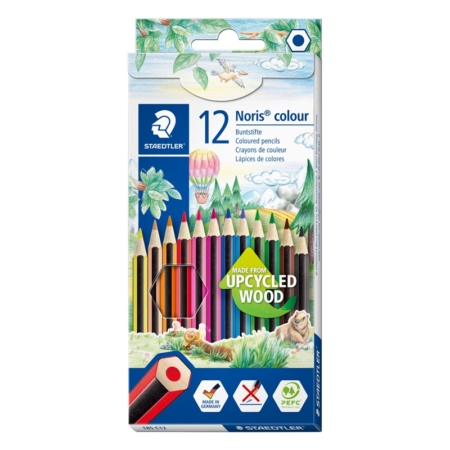 Caja de 12 lápices de colores Noris Colour