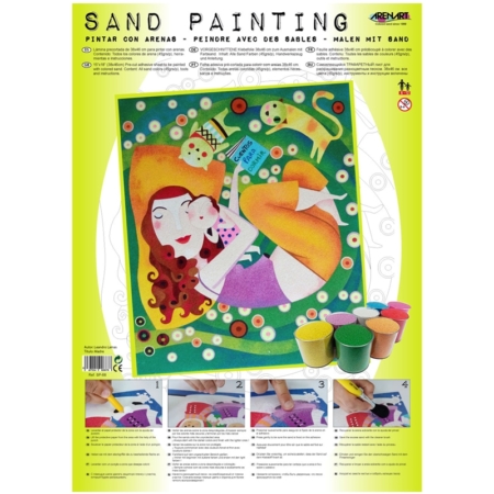 SAND PAINTING MADRE
