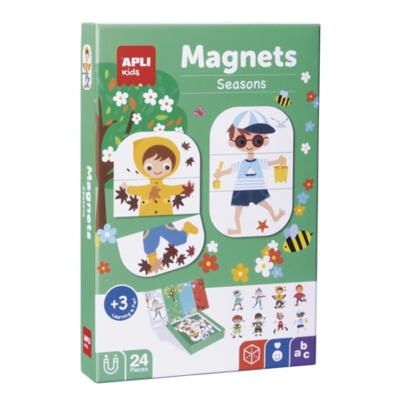Juego magnético Magnets estaciones
