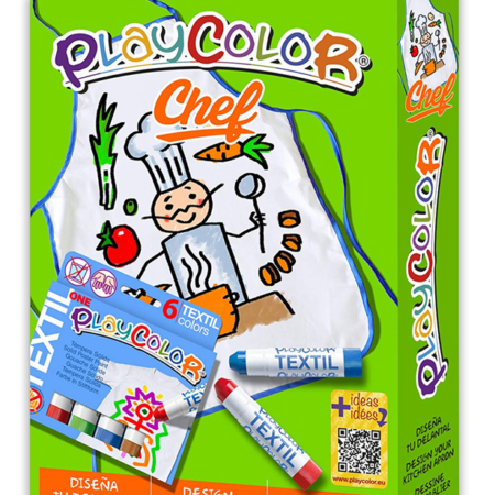 PLAYCOLOR PACK CHEF DELANTAL