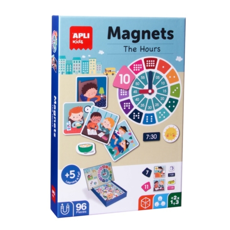 Juego magnético Magnets Las horas