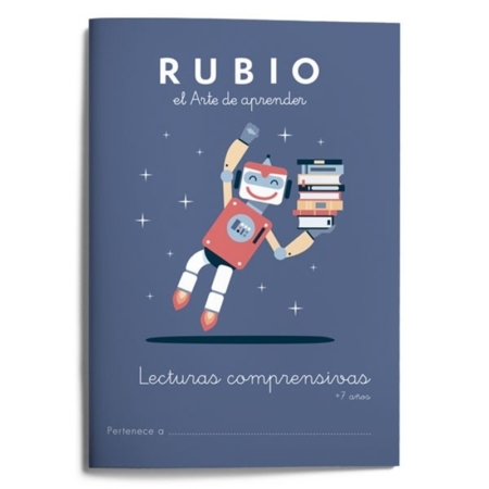 CUADERNO RUBIO LECTURAS COMPRENSIVAS +7 AÑOS
