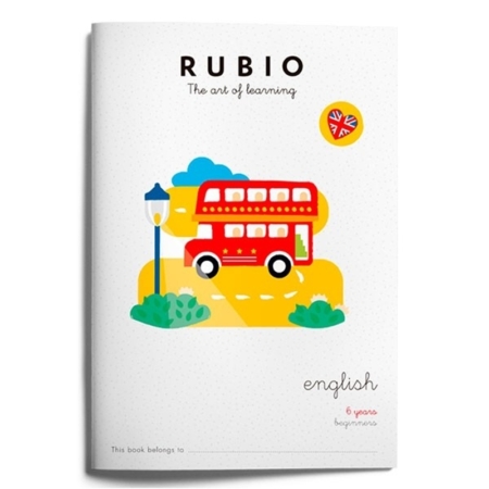 CUADERNO RUBIO ENGLISH 6 YEARS BEGINNERS