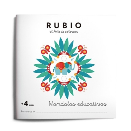 CUADERNO RUBIO MANDALAS EDUCATIVOS +4 AÑOS