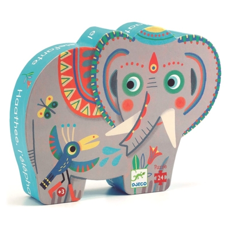 Puzzle Haathe elefante 24 piezas