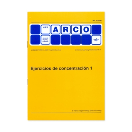 LIBRO MINI-ARCO EJERCICIOS DE CONCENTRACIÓN 1