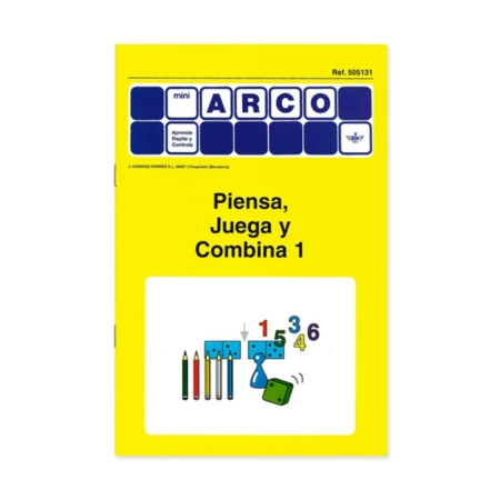 LIBRO MINI-ARCO PIENSA, JUEGA Y COMBINA 1