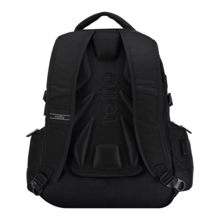 Mochila Totto para portátil 15,4” Polixan negro