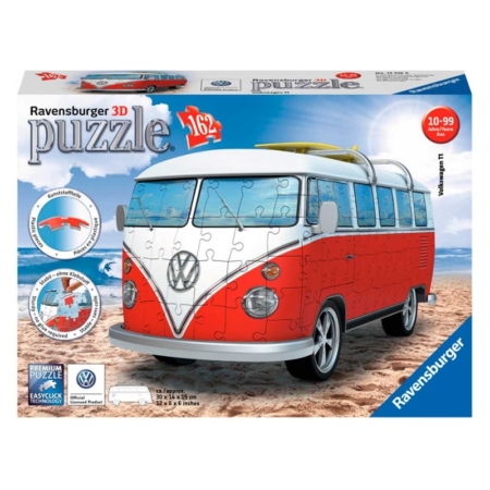 Puzzle 3D furgoneta Volkswagen 187 piezas
