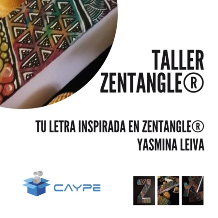Curso digital de Zentangle «Tu letra inspirada en Zentangle» con Yasmina Leiva