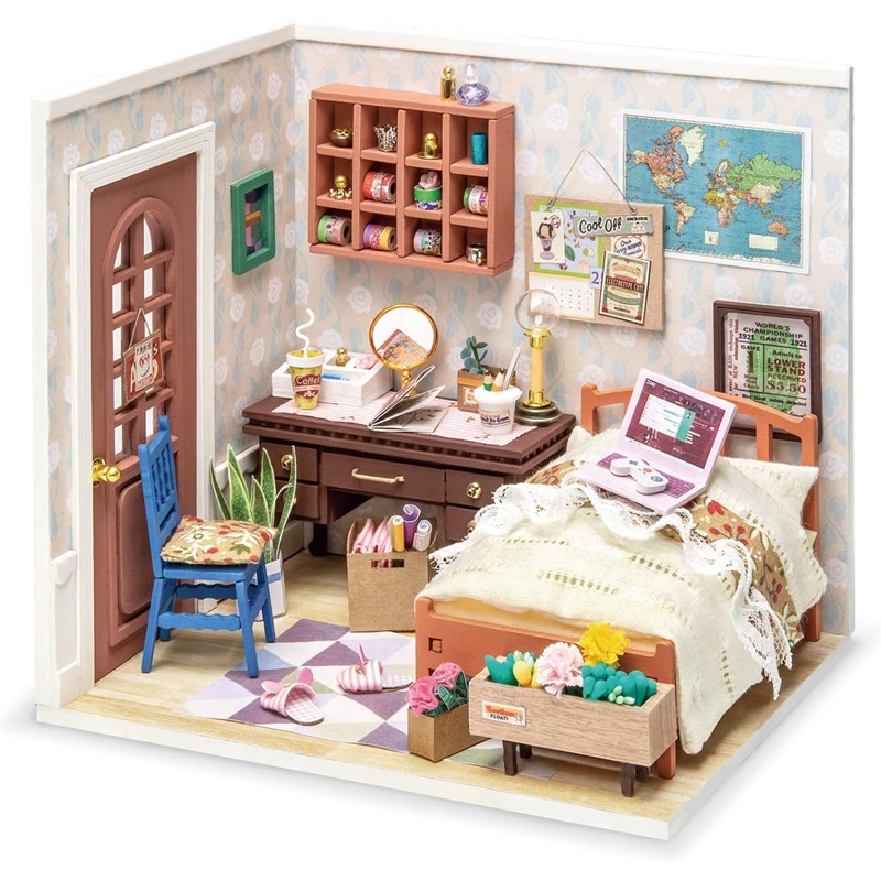 Maqueta DIY casa en miniatura Anne's Bedroom